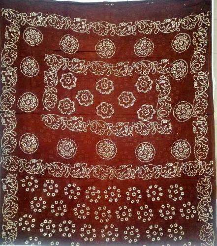PL COTTON SAREES WITH WAX DOT PRINT DESIGNS